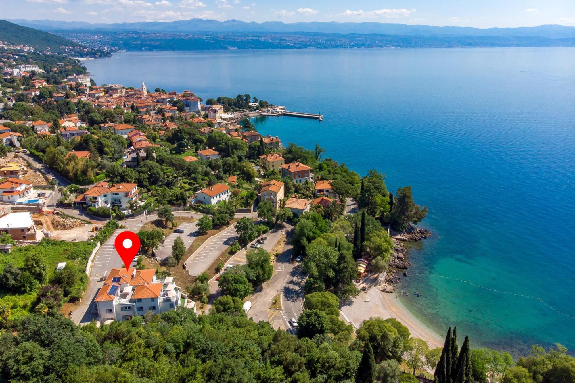 Plage Lovran Residence Екстер'єр фото