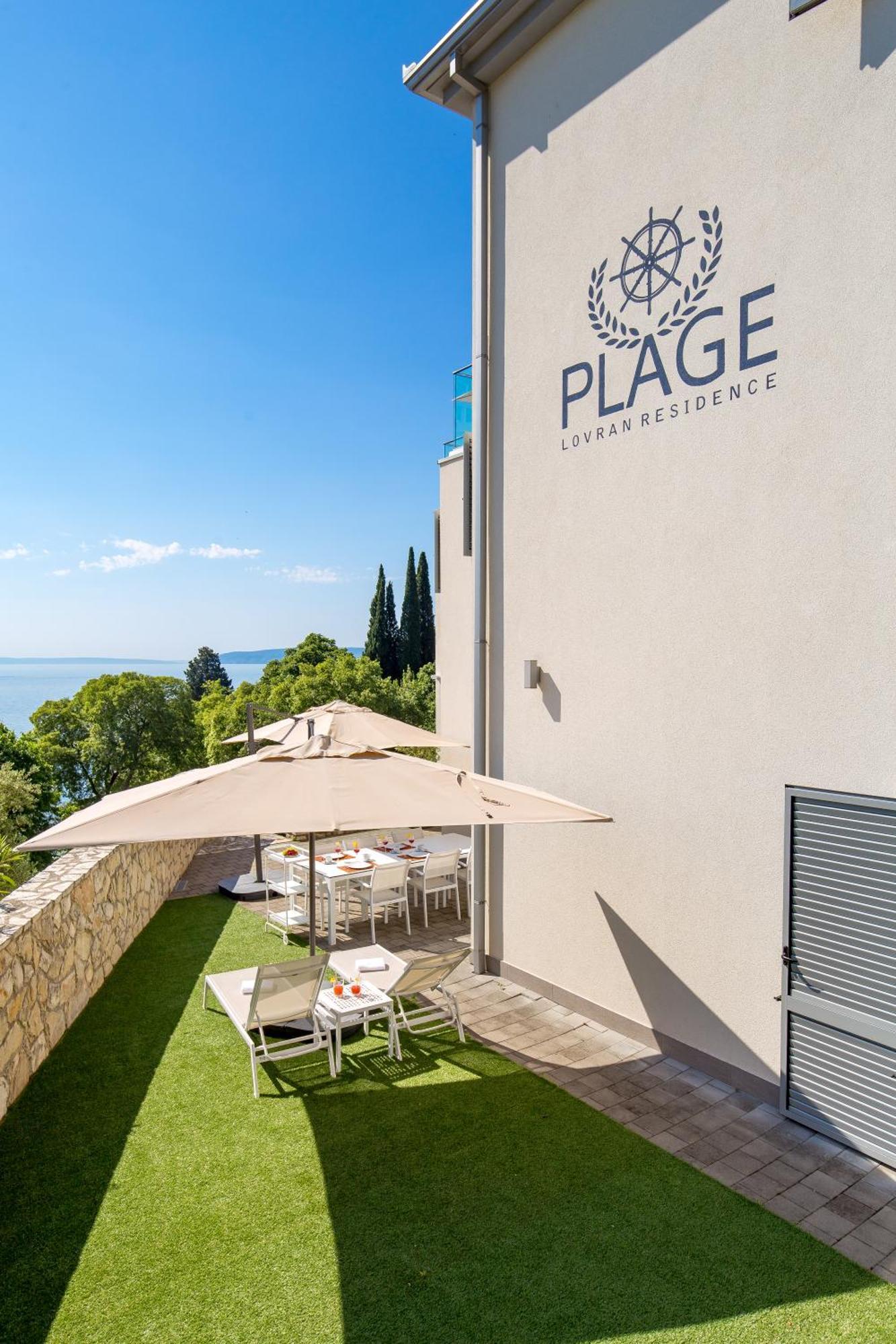 Plage Lovran Residence Екстер'єр фото