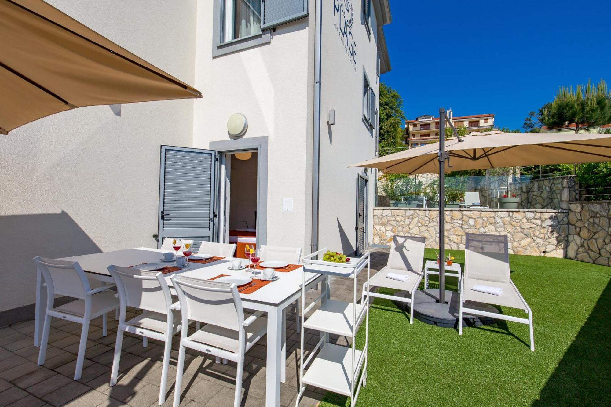 Plage Lovran Residence Екстер'єр фото
