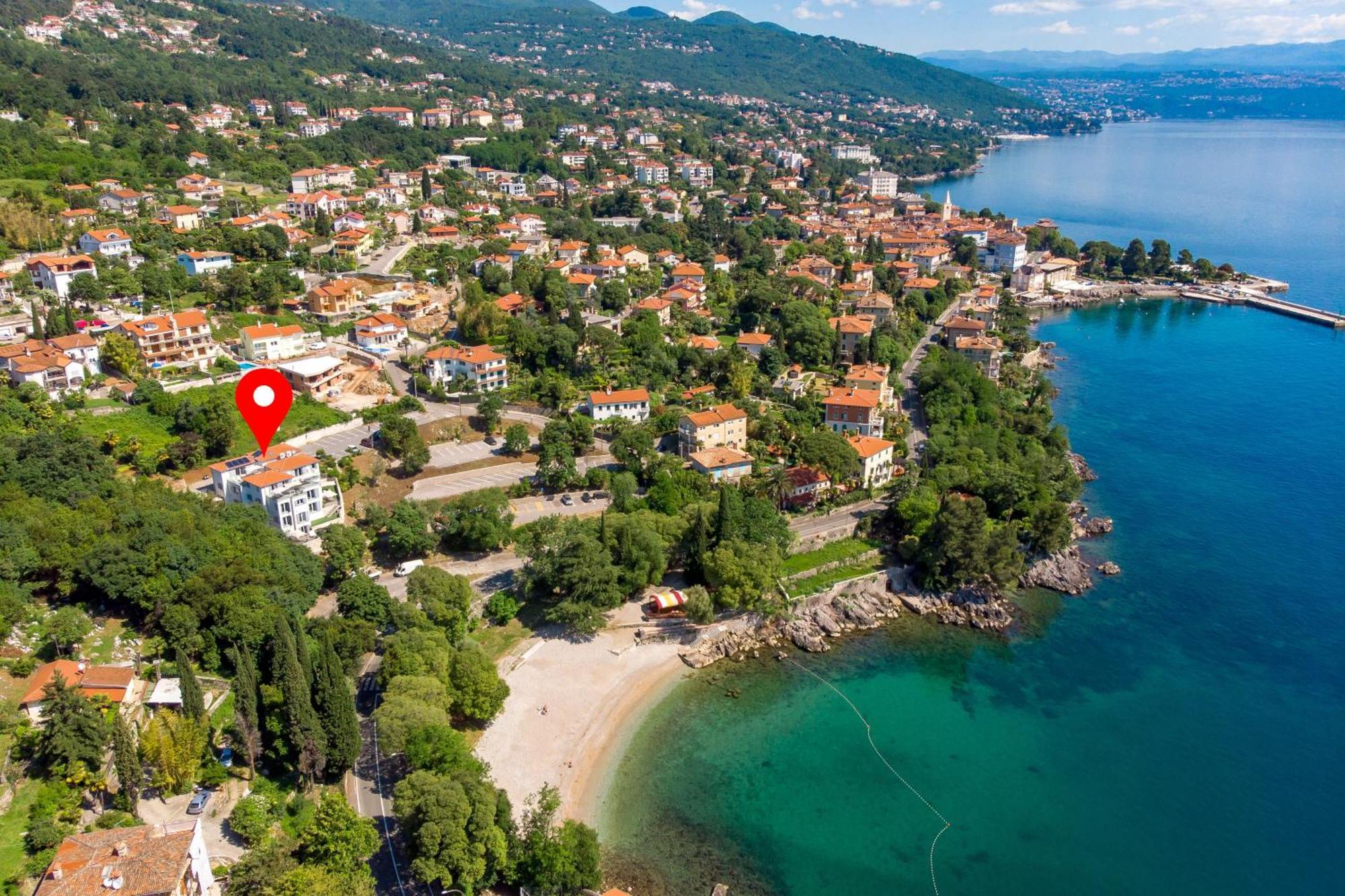 Plage Lovran Residence Екстер'єр фото